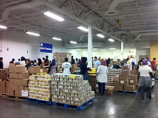 2012 Youth at Food Bank